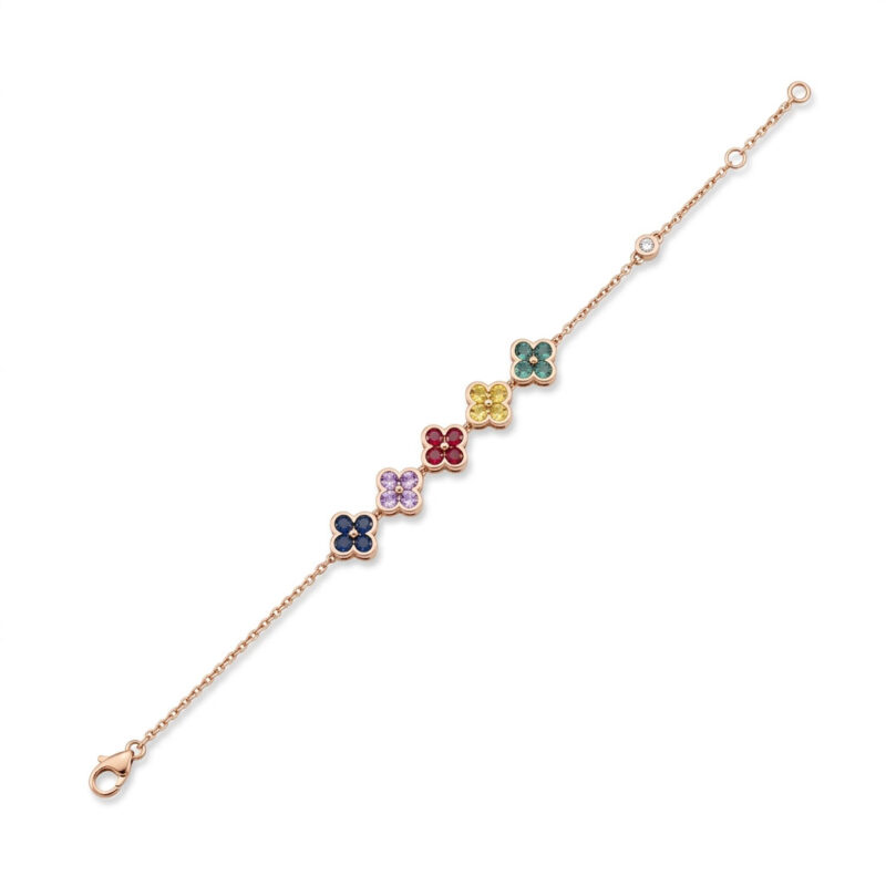 18K Gold Diamond Bracelet - 0.05ct