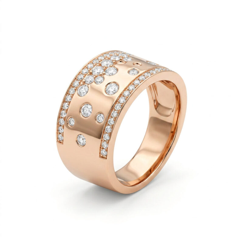18K Gold Diamond Ring - 0.68ct