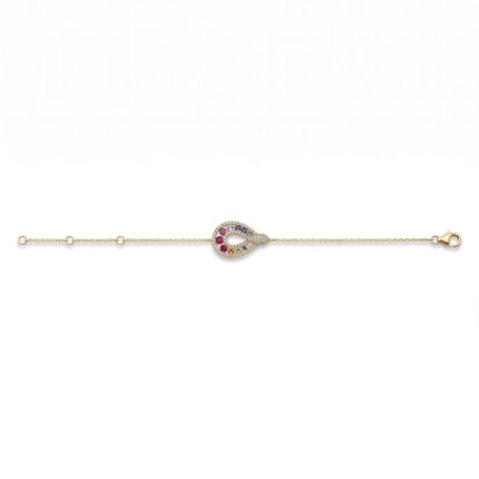 18K Gold Diamond Bracelet - 0.29ct