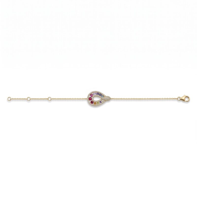 18K Gold Diamond Bracelet - 0.29ct