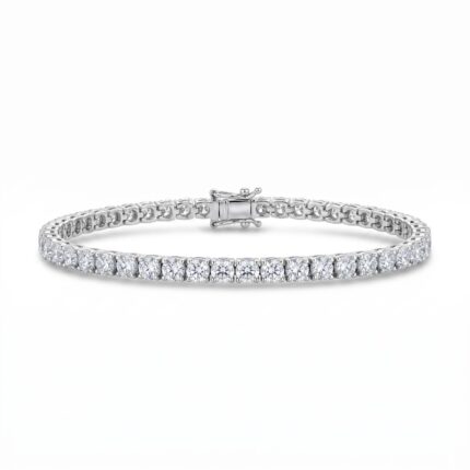 18K Gold Diamond Bracelet - 4.96ct