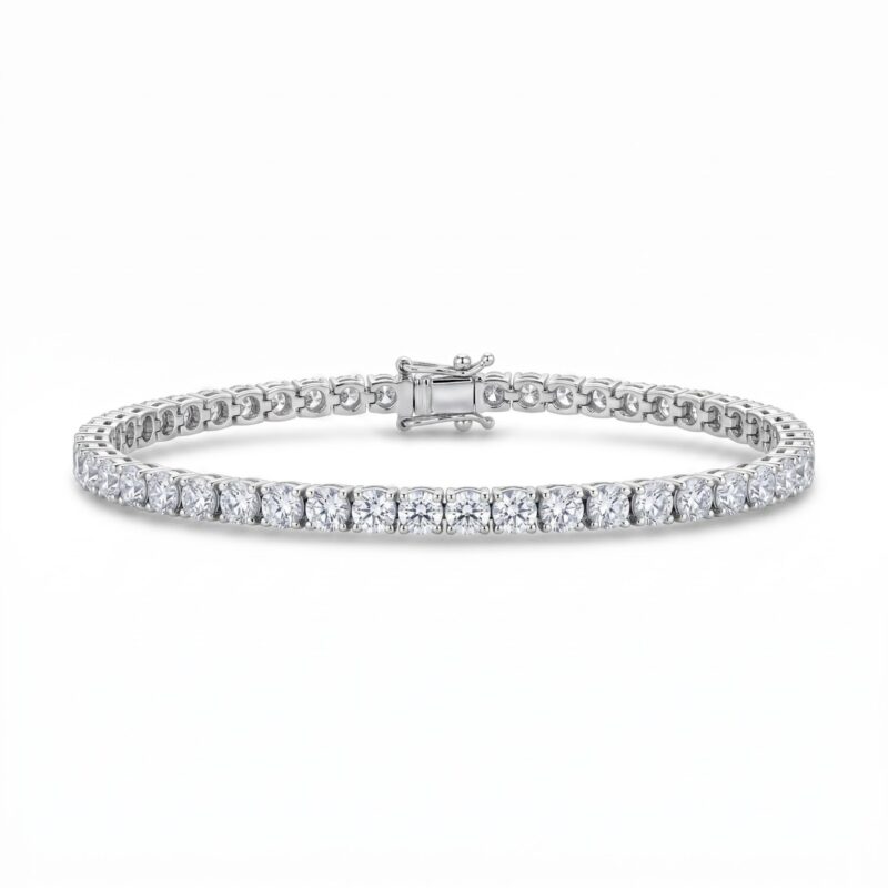 18K Gold Diamond Bracelet - 4.96ct