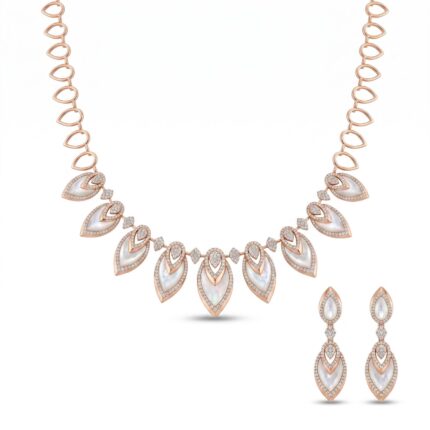 18K Gold Diamond Half Set - 4.85ct