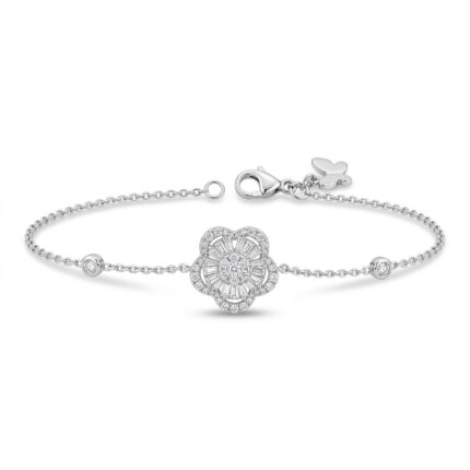 18K Gold Diamond Bracelet - 0.58ct