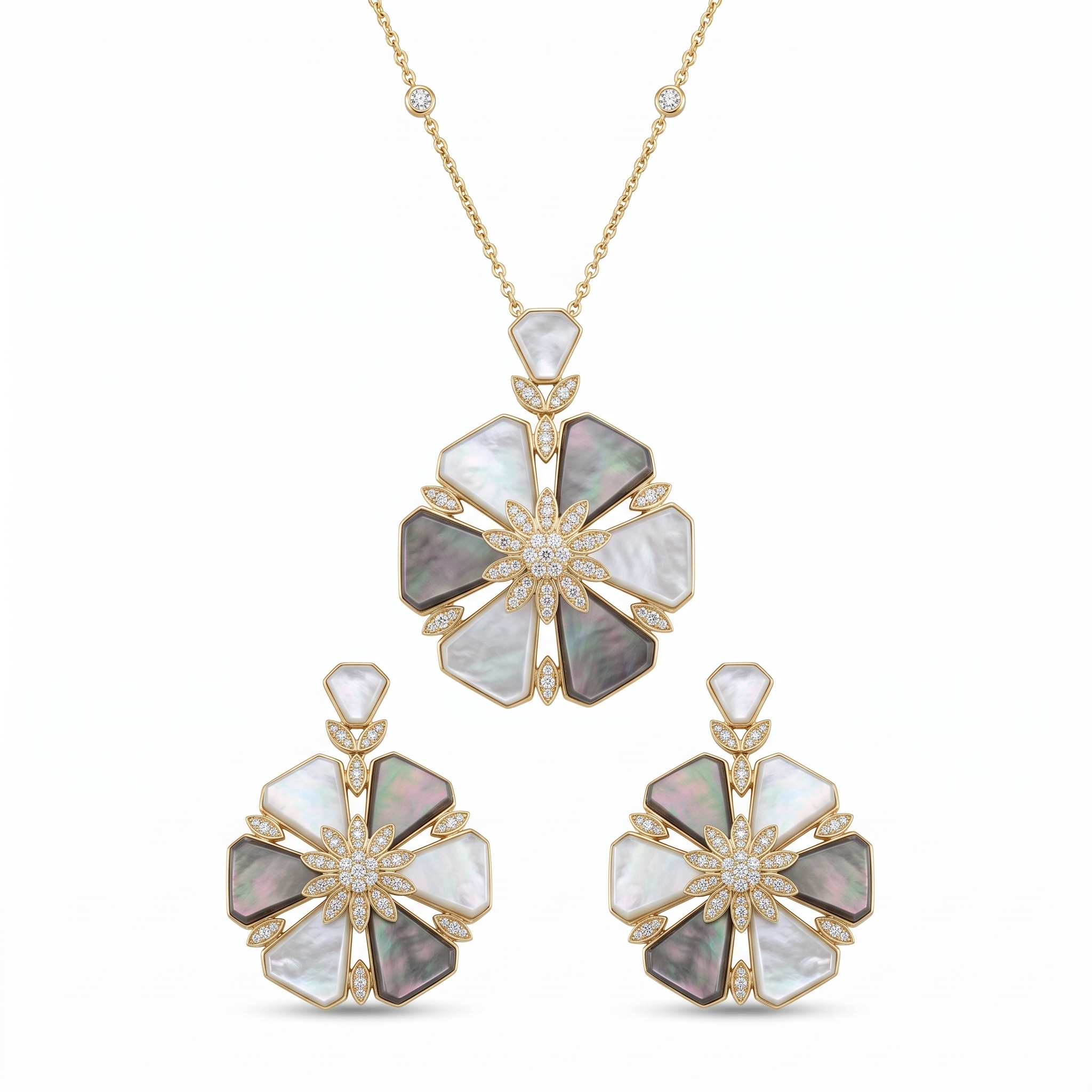 1c40f5e2eef14cedd0effe91b278bf0b.jpg 18K Gold Diamond Long Chain - 1.94ct 39.13g - Image 1