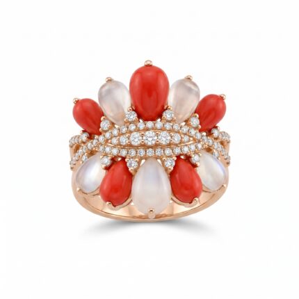 18K Gold Diamond Ring - 0.35ct, 3.97g